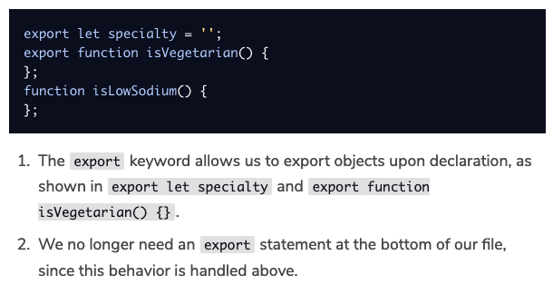 Export Named Exports