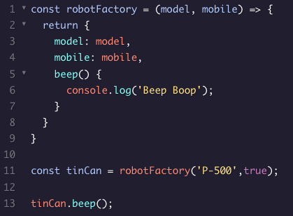 Factory Function